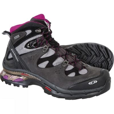 Botas Salomon Comet 3D GTX Mujer Gris Oscuro - Chile ZKO812709